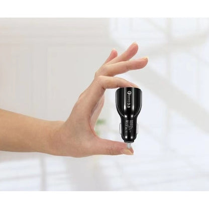 Incarcator Auto, Flippy, Pentru Bricheta, Incarcare Rapida, Interfata USB, 12V-24V, Negru-6