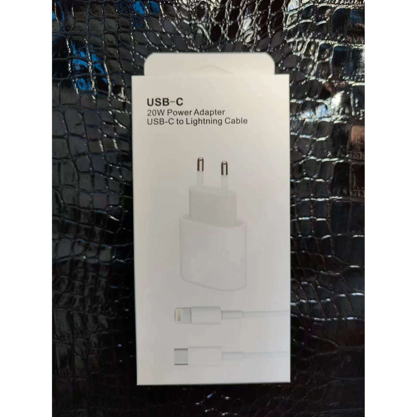 Incarcator compatibil cu iPhone, USB Type-C, Fast charge, Putere 20W, Flippy, Alb-1