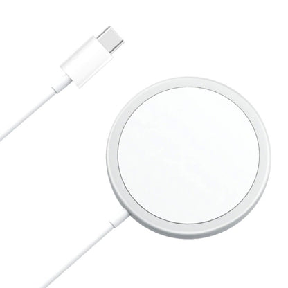Incarcator Magnetic Wireless cu tehnologie Magsafe 15W compatibil Apple iPhone cu incarcare rapida pentru 12/12 Pro/12-5