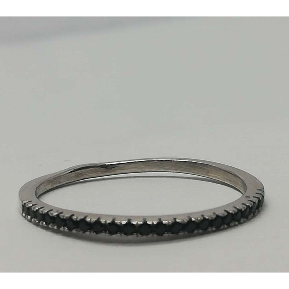 Inel Argint 925 cu Minizirconii Negre-0