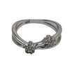 Inel Argint 925, Floricele cu Zirconii M 48-0