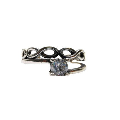 Inel, Jolie Silver, Argint 925 Impletit cu Piatra M 51-0