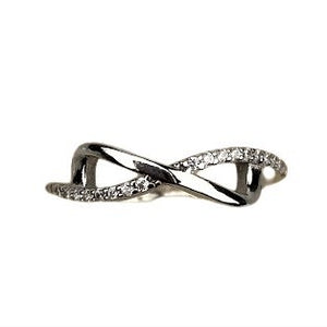 Inel Argint 925, Infinit Mare cu Zirconiu M 54-0