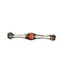 Inel Argint 925, Molecula cu Zirconii Colorate M58-0