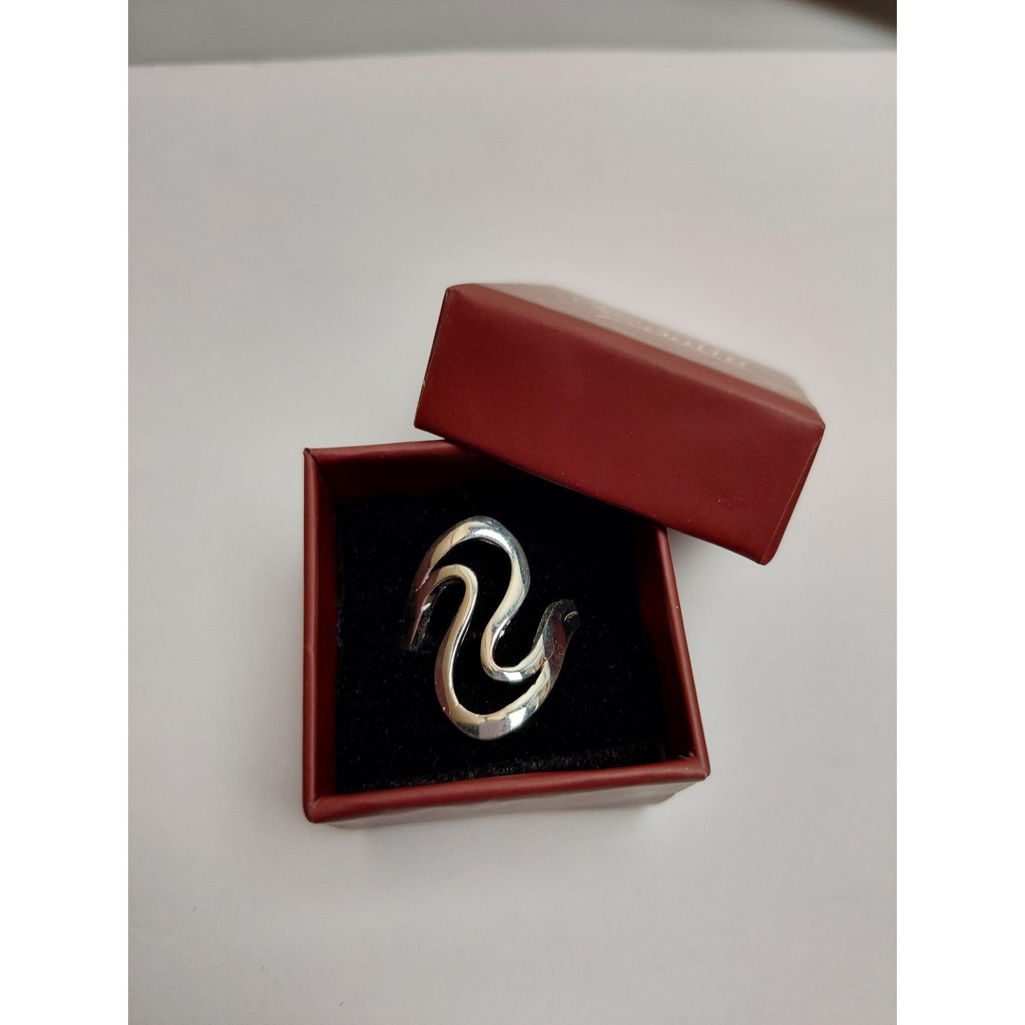 Inel Argint 925 Spirala, Jolie Silver, 5.3g, 2.5 cm x 2 cm, M 56-0