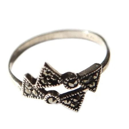 Inel din Argint 925 cu Marcasite M60-0