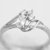 Inel din Argint 925 cu Zirconii, rodiat, marimea 56-0