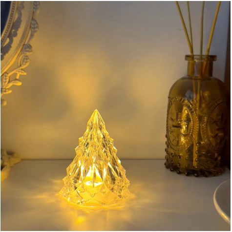 Lampa de Veghe, Flippy, Model IceBerg, Lumina Calda, Transparenta-0