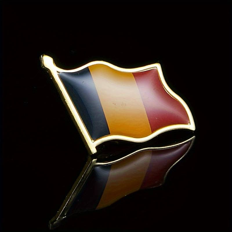 Insigna Steag Tricolor Romania, 20x20 mm-5
