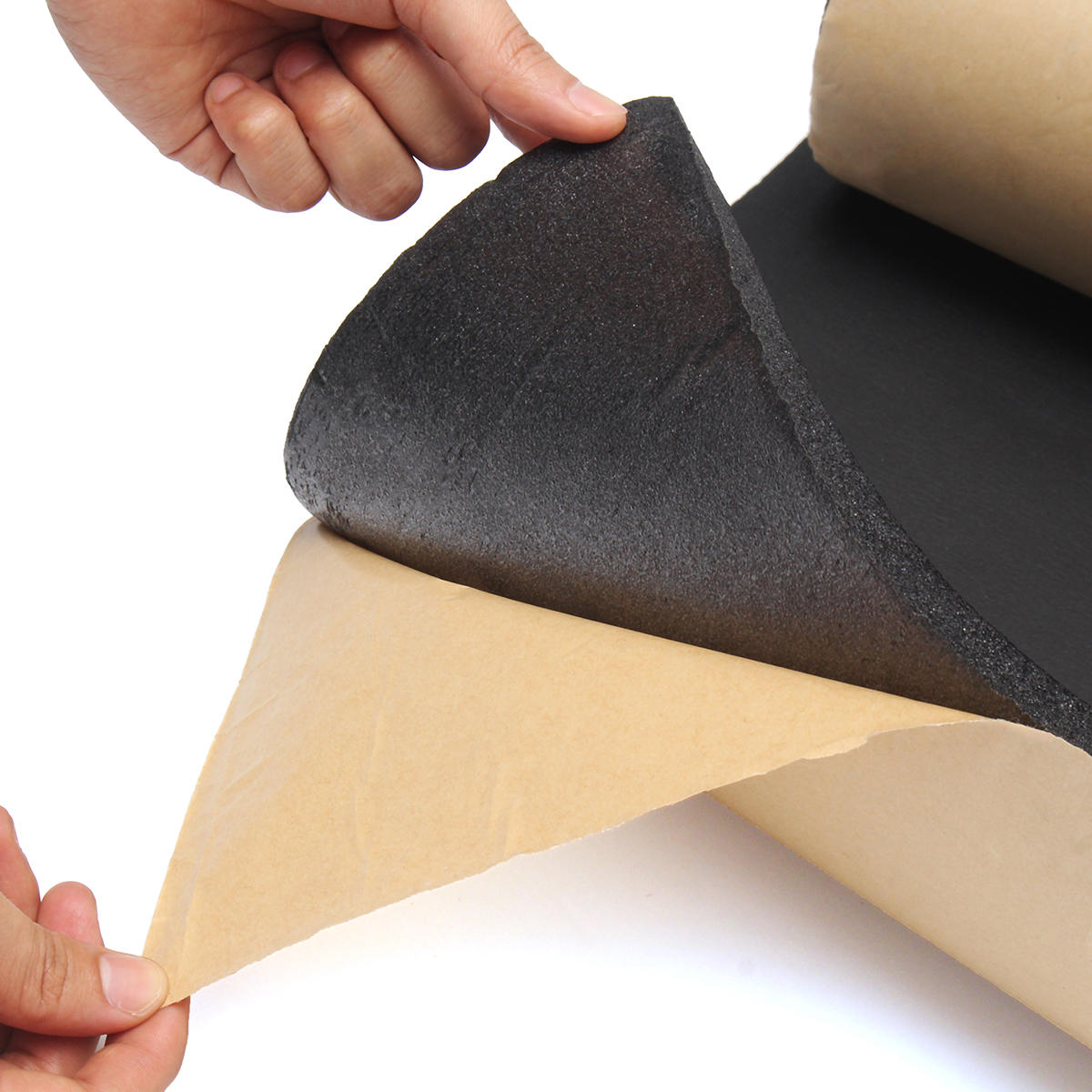 Material insonorizant auto cu exterior textil tip MOCHETA (50cm x100 cm x 8mm)-4