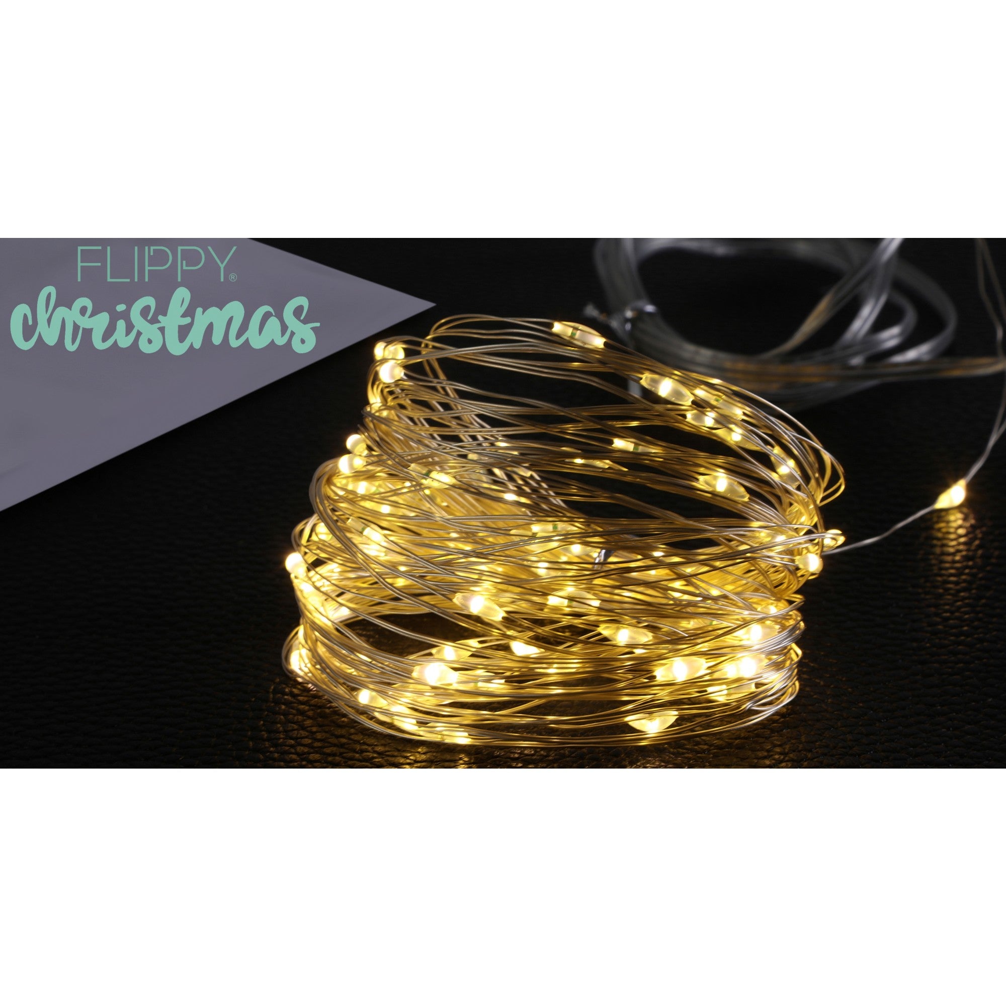 Instalatie Craciun, 10 metri, 100 LED-uri, multicolor, telecomanda 8 functii, USB, fir cupru, liniar, interior/exterior,-1