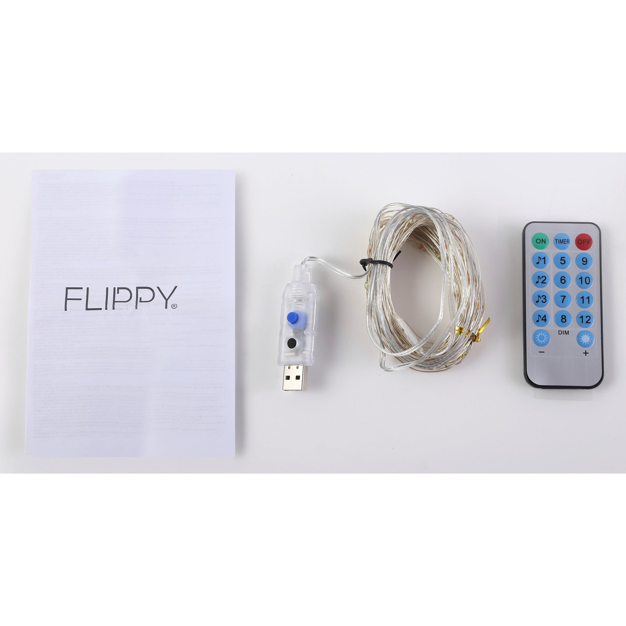 Instalatie Craciun, 10 metri, 100 LED-uri, multicolor, telecomanda 8 functii, USB, fir cupru, liniar, interior/exterior,-4