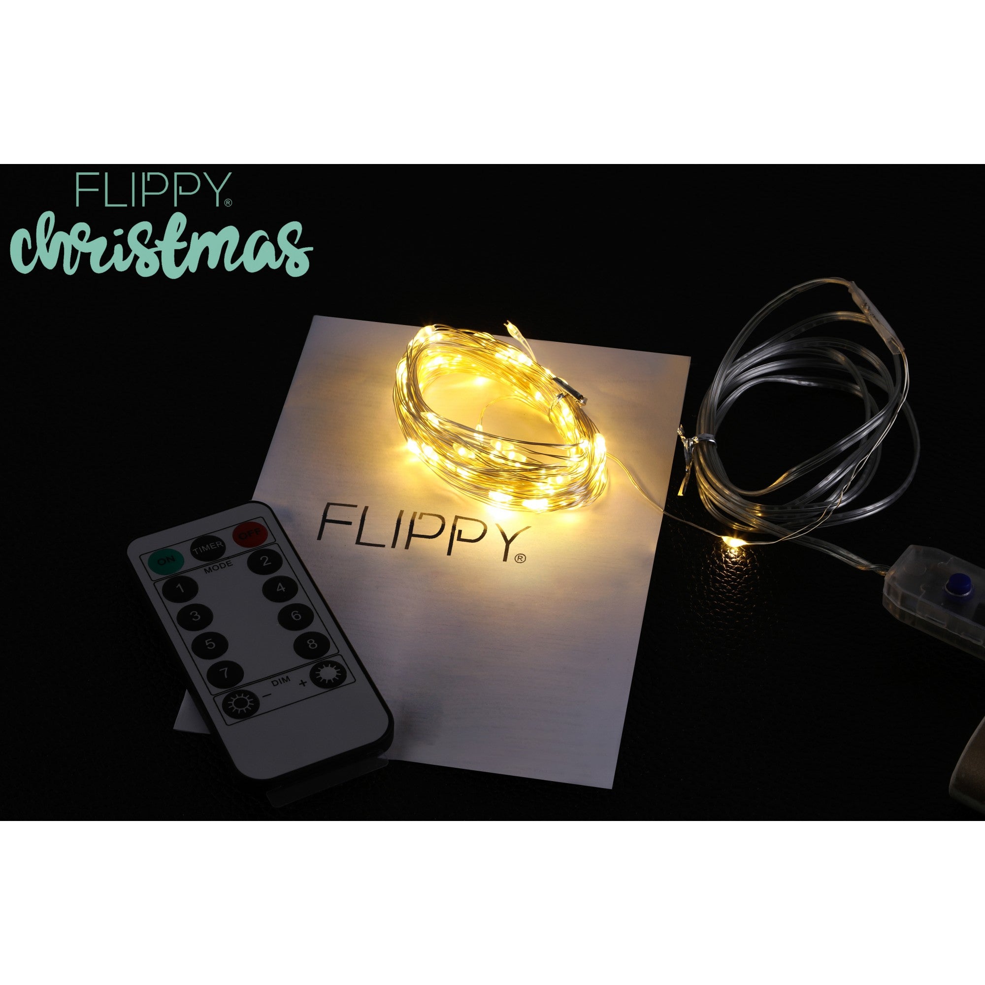 Instalatie Craciun, 10 metri, 100 LED-uri, multicolor, telecomanda 8 functii, USB, fir cupru, liniar, interior/exterior,-6