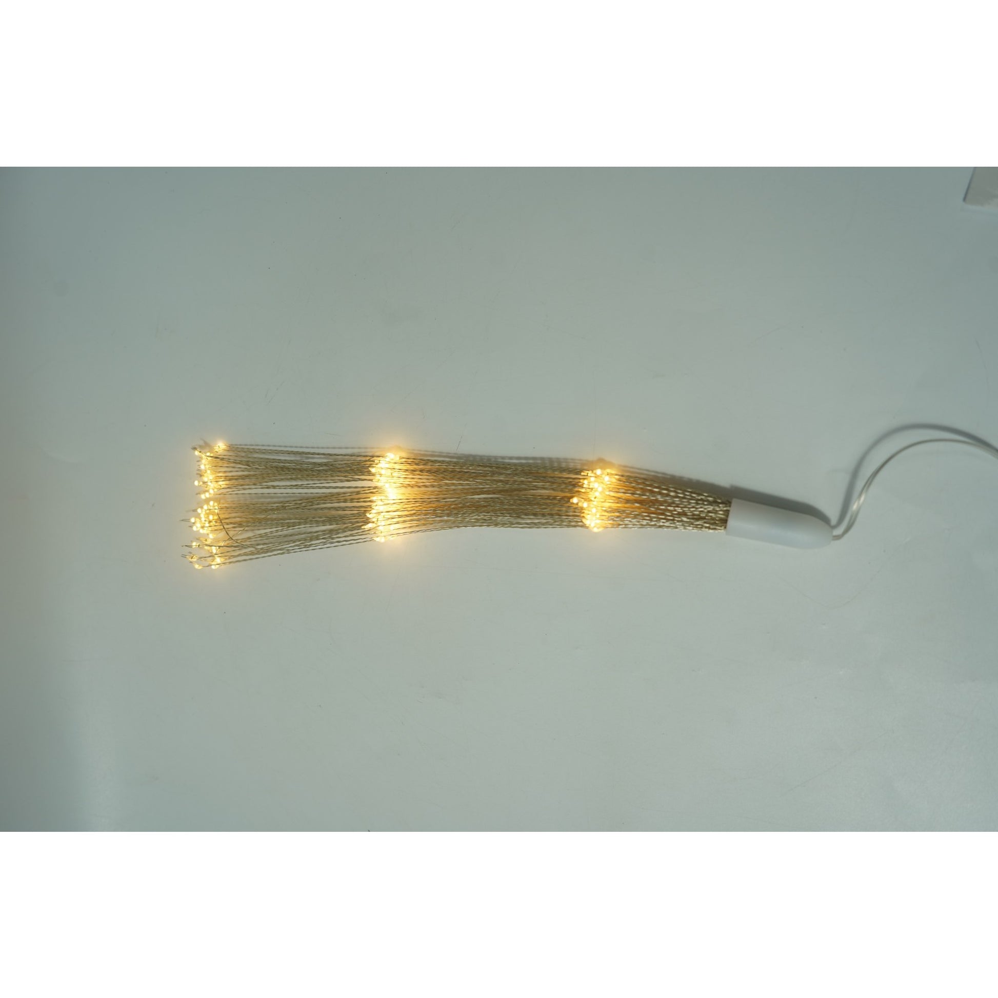 Instalatie Craciun, 180 LED-uri, alb cald, telecomanda 8 functii, cu baterii, explozie fireworks, fir cupru, interior/exterior, Flippy-5