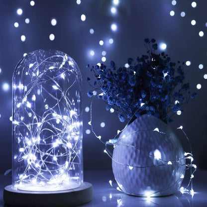 Instalatie Craciun Tip Turturi, IP44, 25 m, 715 Led-uri, Alb rece, 8 jocuri de lumini, Telecomanda inclusa, Interconectabila, Prelungitor 5 m inclus, Fir Cupru, Flippy, Interior/Exterior-5