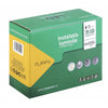 Instalatie Craciun, 5 metri, 20 de LED-uri cu ornament tip Bulb, 8 jocuri de lumini alb cald, cu energie solara, liniar, cablu verde, interior/exterior, Flippy-0