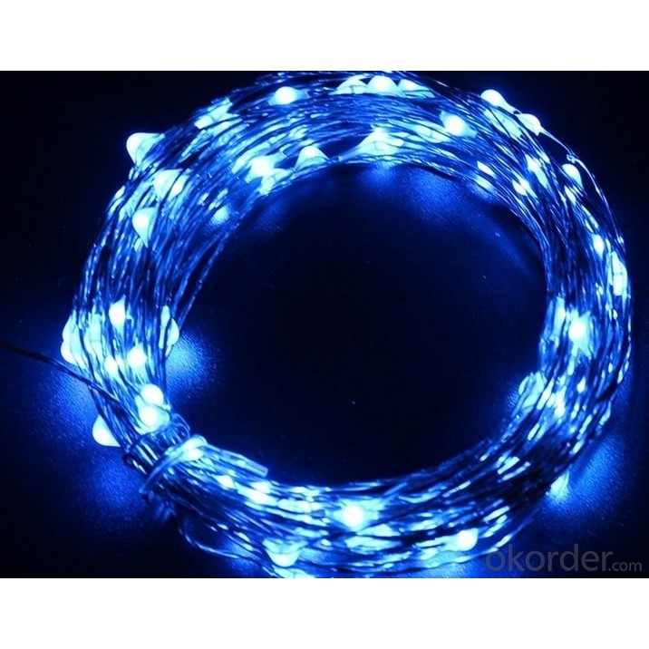 Instalatie Craciun, 50 m, 500 Led-uri, Albastru, Alb Cald, 8 jocuri de lumini, Transformator, Interconectabila, Prelungitor 3 m inclus, Fir Cupru, Flippy-2