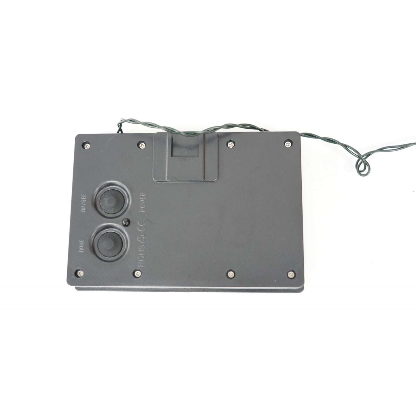 Instalatie Craciun, 8 metri, 50 de LED-uri, alb cald, telecomanda 8 functii, cu energie solara, fir negru, liniar, interior/exterior, Flippy-8