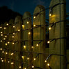Instalatie Craciun liniara, cu transformator, 20 m, Alb Cald, 200 LED-uri V5, 8 jocuri de lumini, fir verde, Flippy-0