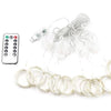 Instalatie Craciun, Tip Perdea IP44, 3m x 2m, 200 Led-uri, Multicolor, USB si telecomanda cu 8 functii, Flippy-0