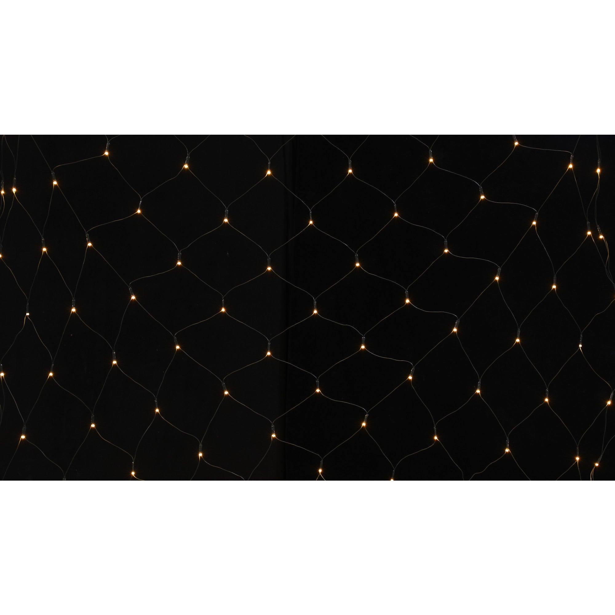 Instalatie Craciun tip plasa, cu transformator 31V, 1.5 m x 1.5 m, Alb Cald, 120 LED-uri V5, 8 jocuri de lumini, fir verde, Flippy-5