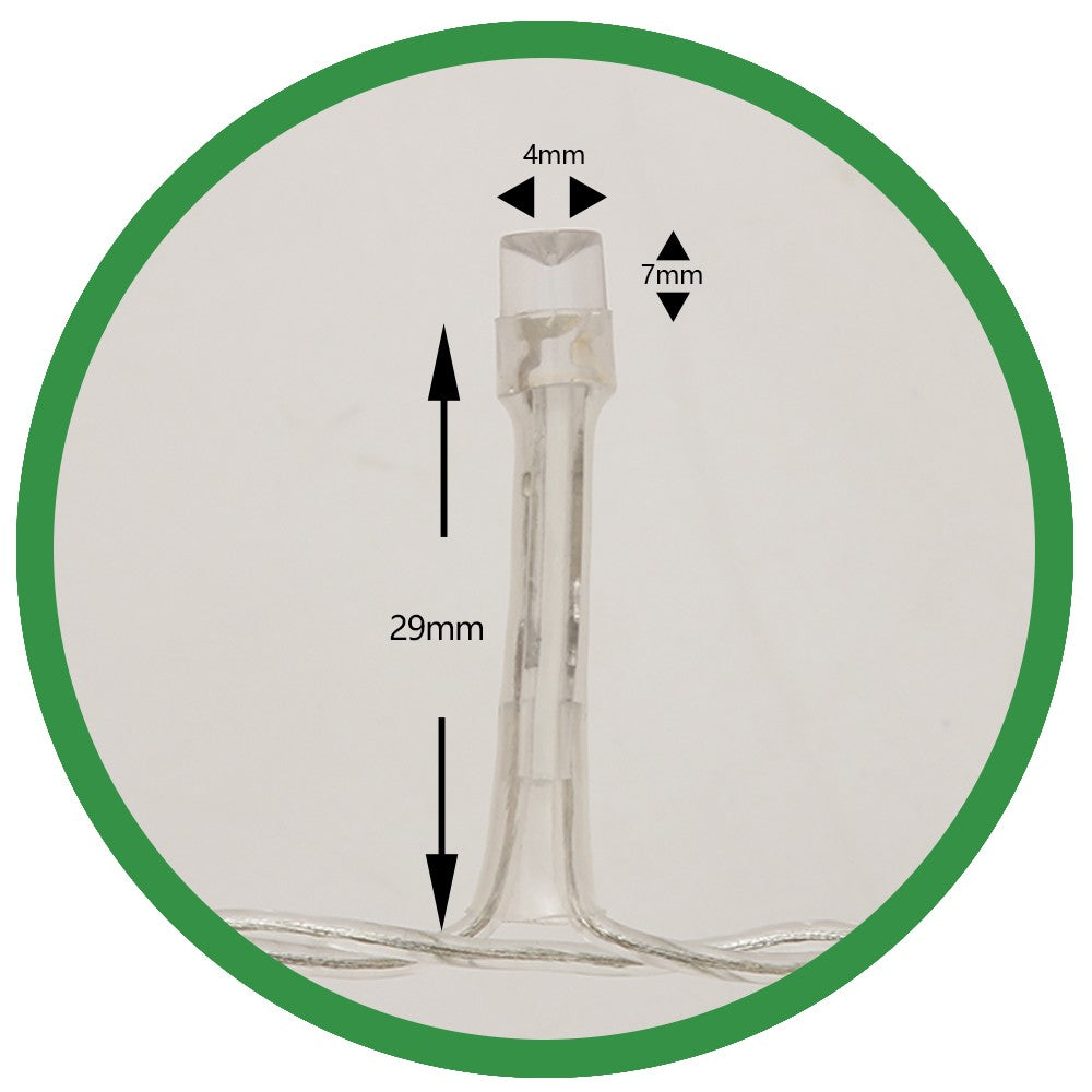 Instalatie de Craciun Flippy® Tip Franjuri, 12 m, 300 LED-uri, Interconectabila, Albastru-7