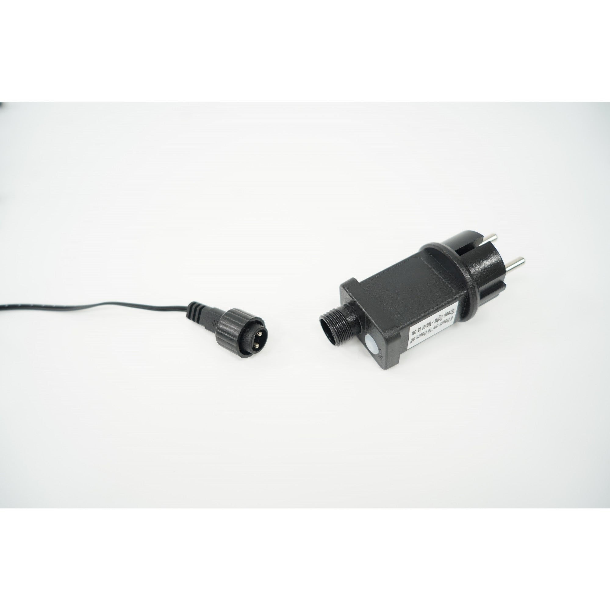 Sectiune Instalatie de Craciun Flippy® Tip Franjuri, 8 jocuri de lumini  5 m, 143 LED-uri, Interconectabila, Fir Negru, Alb Cald, Atentie! Nu contine alimentator-2