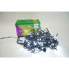 Instalatie de Craciun Flippy® Tip Turturi, Franjuri cu Flash, Sectiune 4 m, 132 LED-uri, Interconectabila, Fir Negru, Alb Rece-0