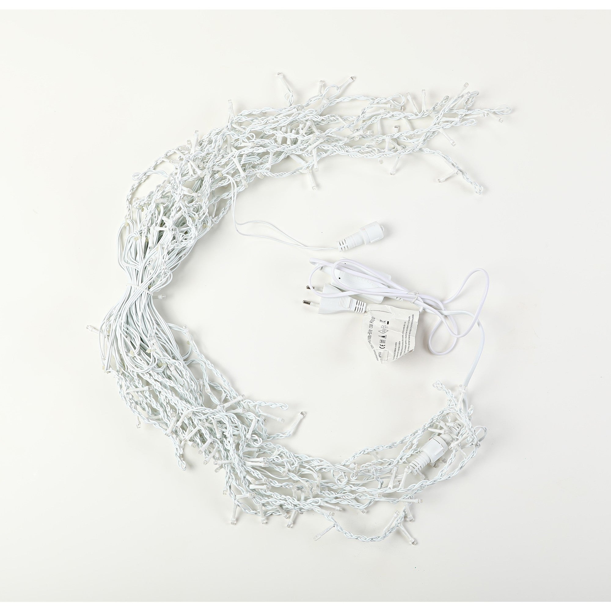 Instalatie de Craciun Premium Flippy® Tip Franjuri cu Flash 8 m 252 LED-uri Alb Cald 2096WW Interconectabila-8