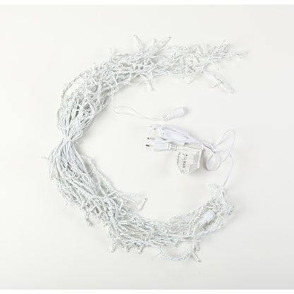 Instalatie de Craciun Premium Flippy® Tip Franjuri cu Flash 8 m 252 LED-uri Alb Cald 2096WW Interconectabila-8