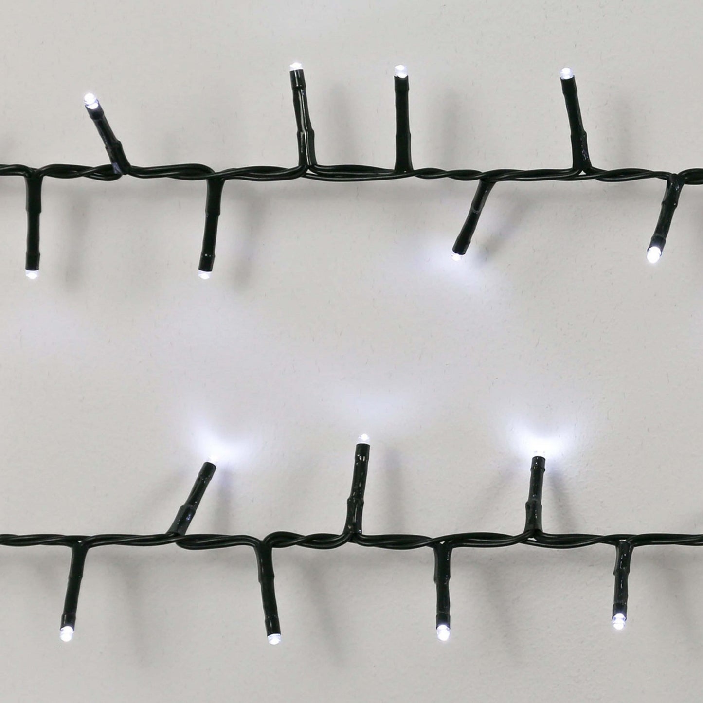 Instalatie de Craciun, Premium Flippy®, Tip Liniara / Sirag, 50 m, 500 LED-uri Mari, Alb Rece-9