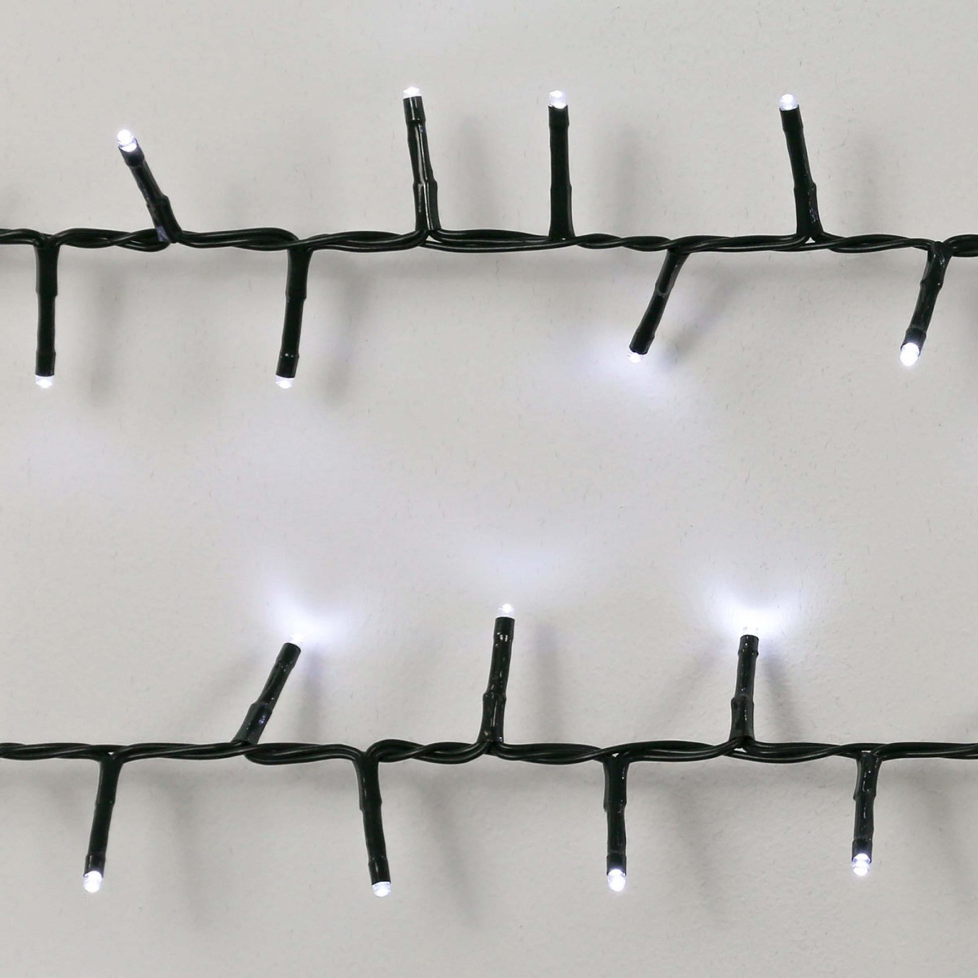 Instalatie de Craciun, Premium Flippy®, Tip Liniara / Sirag, 50 m, 500 LED-uri Mari, Alb Rece-9