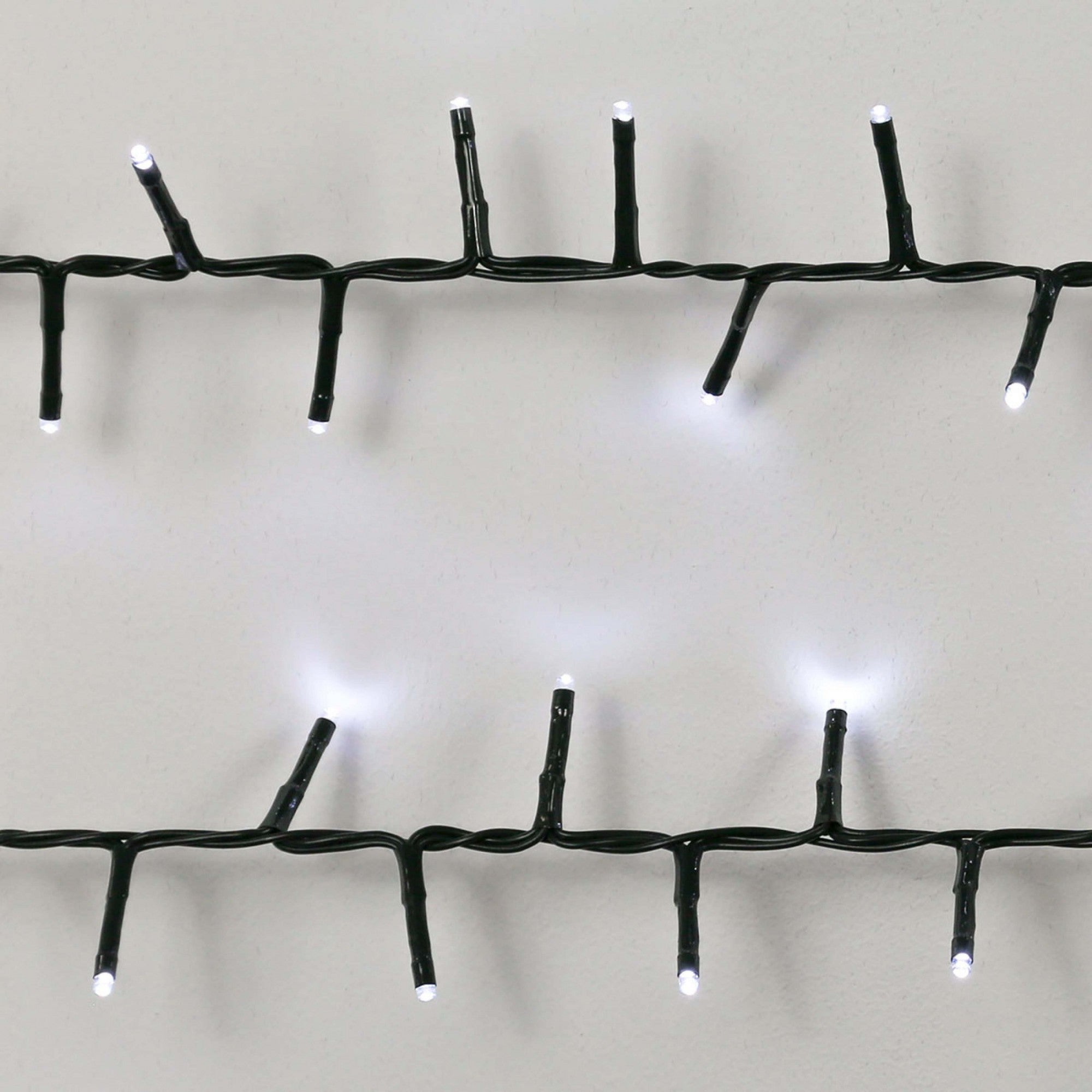 Instalatie de Craciun, Premium Flippy®, Tip Liniara / Sirag, 50 m, 500 LED-uri Mari, Alb Rece-9
