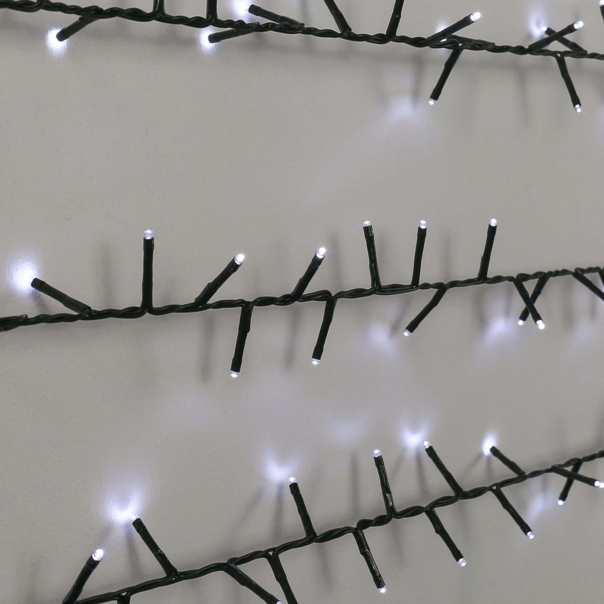 Instalatie de Craciun, Premium Flippy®, Tip Liniara / Sirag, 50 m, 500 LED-uri Mari, Alb Rece-11