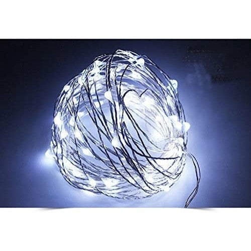 Instalatie Liniara de Craciun, 25 m, 250 Led-uri, Alb Rece, 8 jocuri de lumini, Transformator, Interconectabila, Prelungitor 5 m inclus, Fir Cupru, Flippy-3