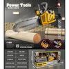 Jucarie pentru Copii Fierastrau, Flippy, Interactiv, Material Plastic, 43x10x18.5 cm, Portocaliu-0