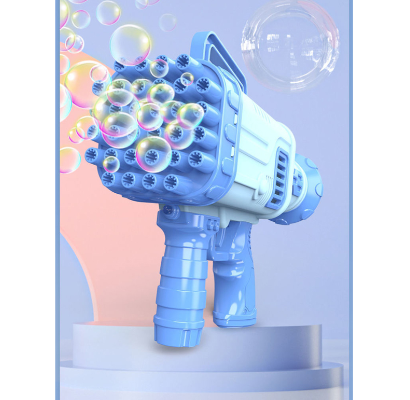 Pistol electric cu baloane de săpun Bazooka
