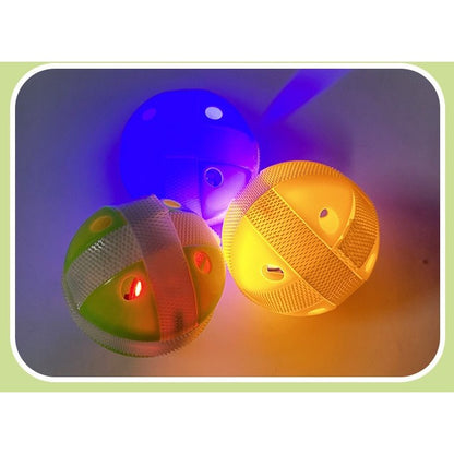 Joc Darts Flippy pentru Copii, Placa Pliabila 36.5 cm, 8 Mingii Velcro/Scai Simple, 2 Mingii Luminoase, Model Spatiu, Albastru-1