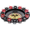 Joc de Baut Ruleta cu Pahare de Shot Flippy, 30 cm, Rosu/Negru-0
