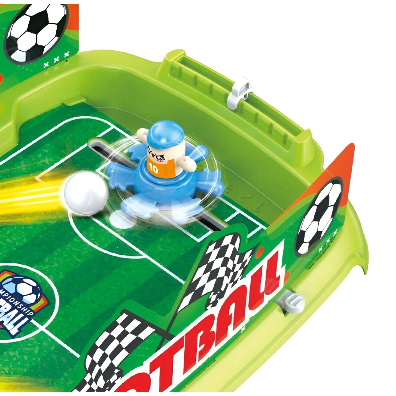 Joc de Masa Interactiv de Fotbal pentru Copii, Flippy, 4 Mingi, Tabela Scor, 40.7x27x14.5 cm, Multicolor-5