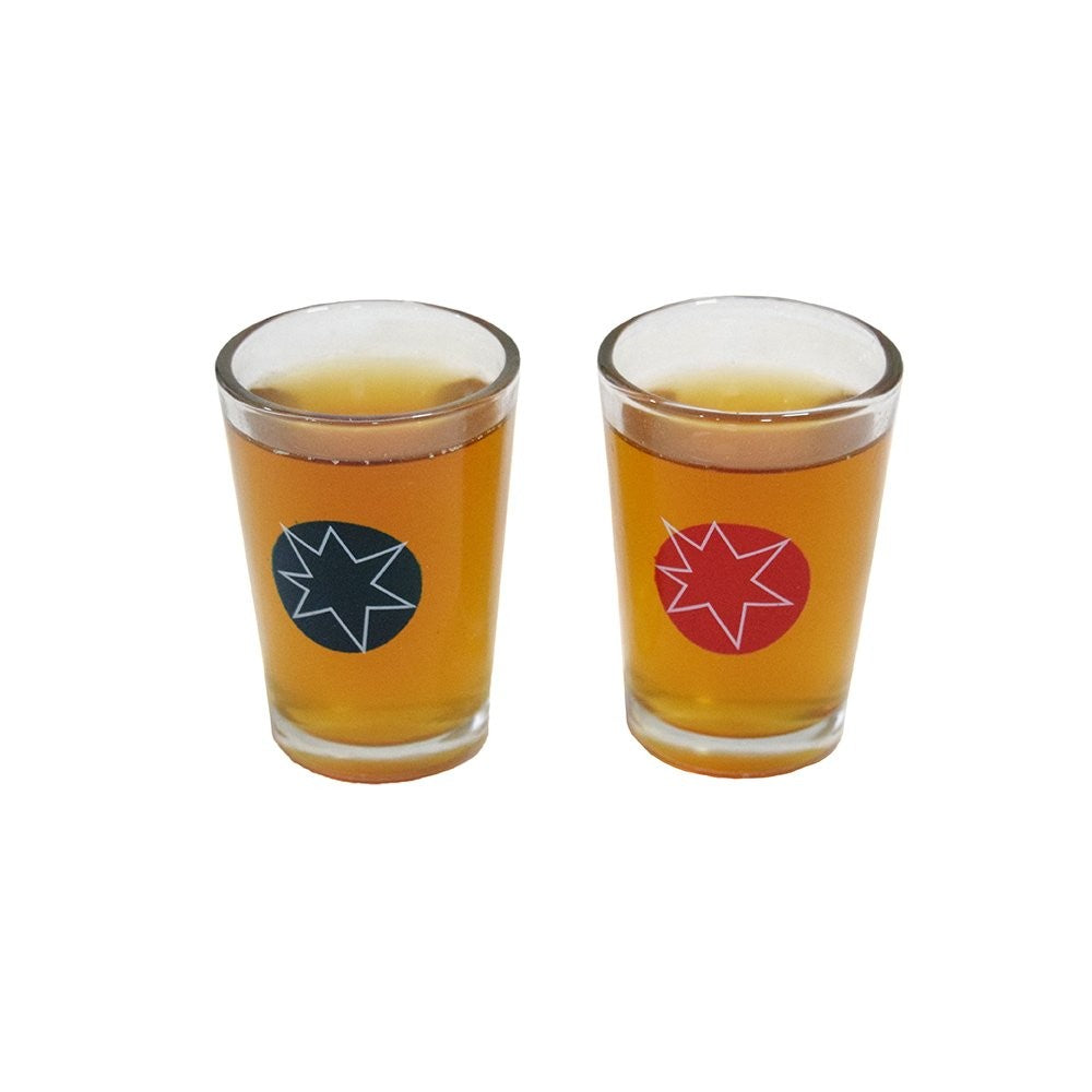 Joc de societate Pinball cu pahare pentru shoturi Flippy, 40 x 17,7 cm, galben-7