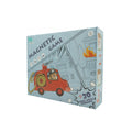 Joc educativ magnetic de interconectare, micul pompier, 15 nivele, 9 carti, pentru copii, +3 ani, multicolor-0