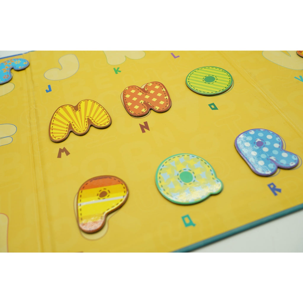Joc educativ magnetic tip carte, Fancy Magnetic Chartlet, 26 de piese, +3 ani, multicolor-11