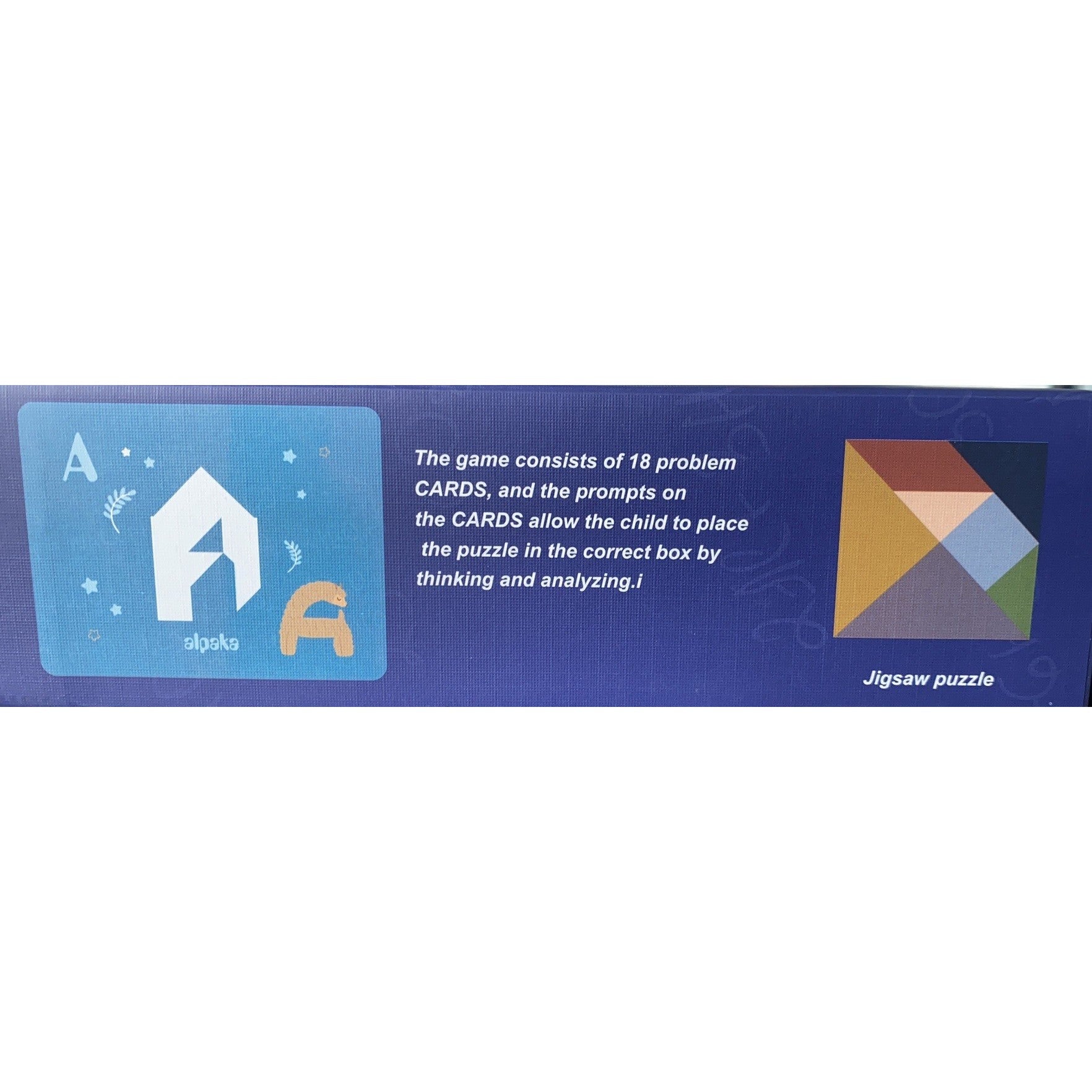 Joc Magnetic Tangram, tabla si forme diverse magnetice, 34 de piese, pentru copii, +3 ani, multicolor-12