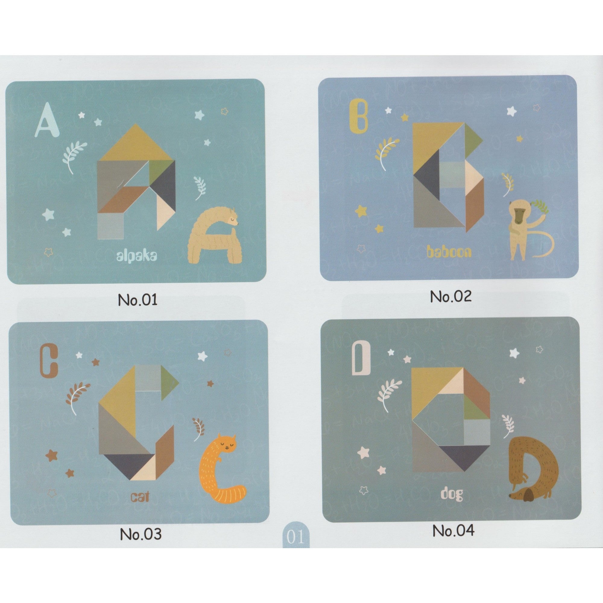 Joc Magnetic Tangram, tabla si forme diverse magnetice, 34 de piese, pentru copii, +3 ani, multicolor-14