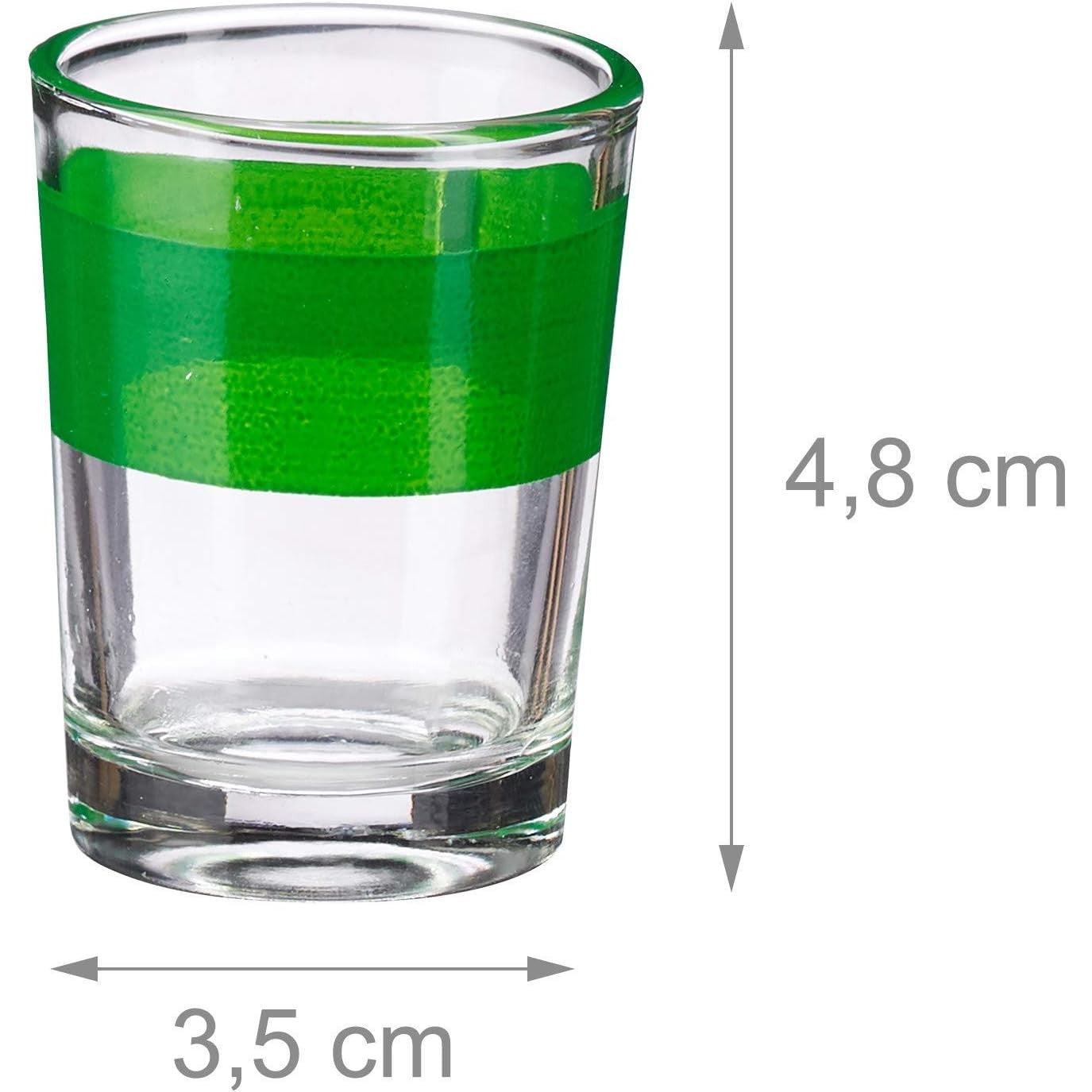 Joc Mini Loterie Flippy, Bingo, cu Pahare de Shot din Sticla, 20 x 20 x 19 cm, 48 Bile, Negru-2