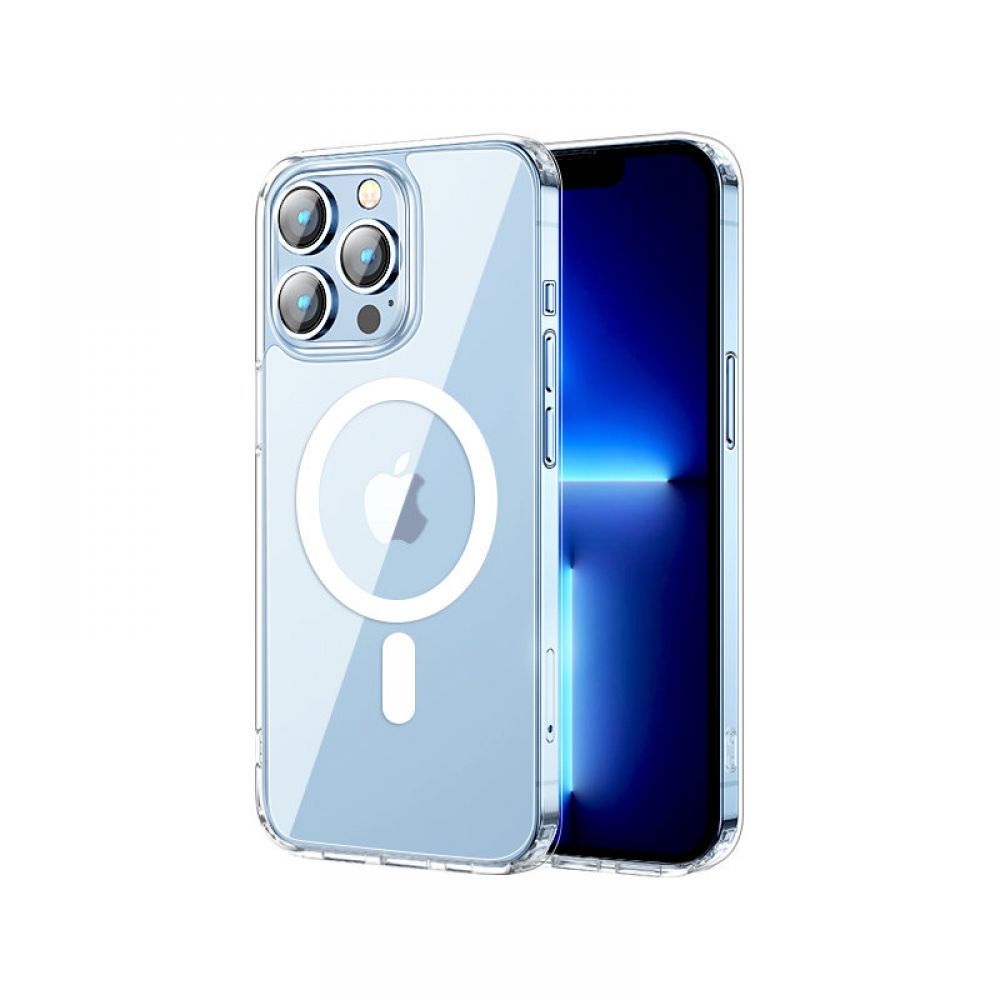 Husă Joyroom Mingkai compatibilă MagSafe pentru iPhone 13 Pro Max – Transparentă
