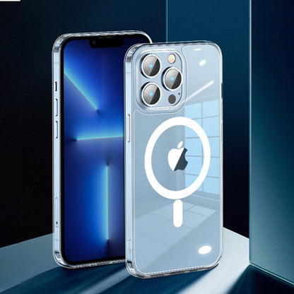 Husă Joyroom Mingkai compatibilă MagSafe pentru iPhone 13 Pro Max – Transparentă