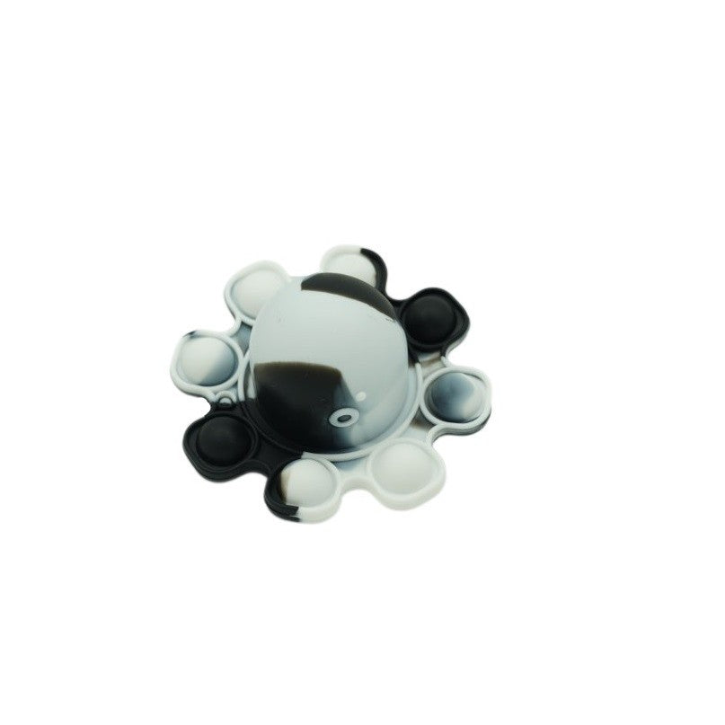 Jucarie antistres din silicon, Flippy®, Pop It Now and Flip It, Caracatita reversibila, Multicolor, V8-1