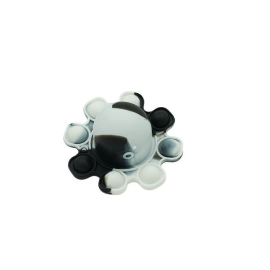 Jucarie antistres din silicon, Flippy®, Pop It Now and Flip It, Caracatita reversibila, Multicolor, V8-1